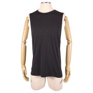 Lululemon Metal Vent Tech Sleeveless 2.0 Deep Coal / Black Sz Large